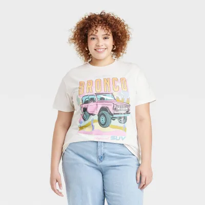 Womens Ford Bronco Short Sleeve Graphic T-Shirt