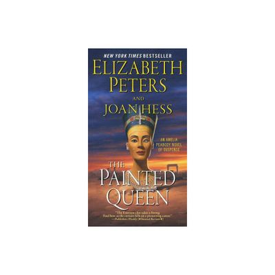 The Painted Queen - (Amelia Peabody) by Elizabeth Peters & Joan Hess (Paperback)