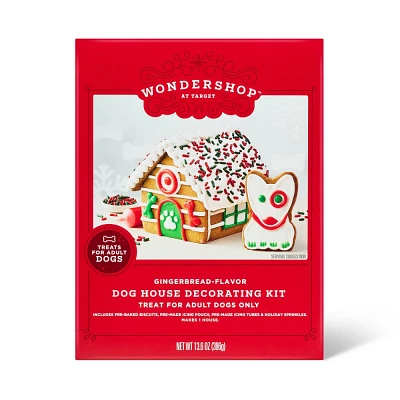 Cookie House Gingerbread Flavor Dog Treats - Wondershop 13.6oz