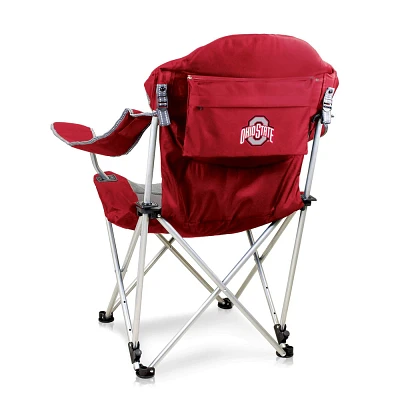 NCAA Ohio State Buckeyes Reclining Camp Chair with Head Support