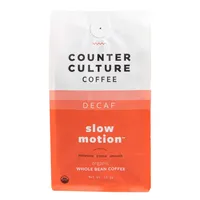 Counter Culture Slow Motion Medium Roast Decaf Coffee - 12oz