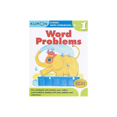 Kumon Grade 1 Word Problems - (Kumon Math Workbooks) (Paperback)