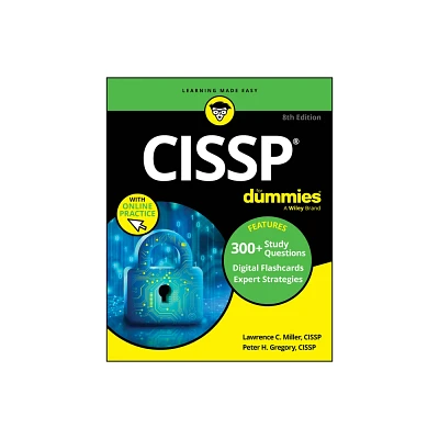 Cissp for Dummies - 8th Edition by Lawrence C Miller & Peter H Gregory (Paperback)