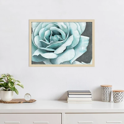 Amanti Art Rose Bloom by Marie Elaine Cusson Wood Framed Wall Art Print