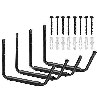 LUGO 4pc Heavy Duty Steel Hooks