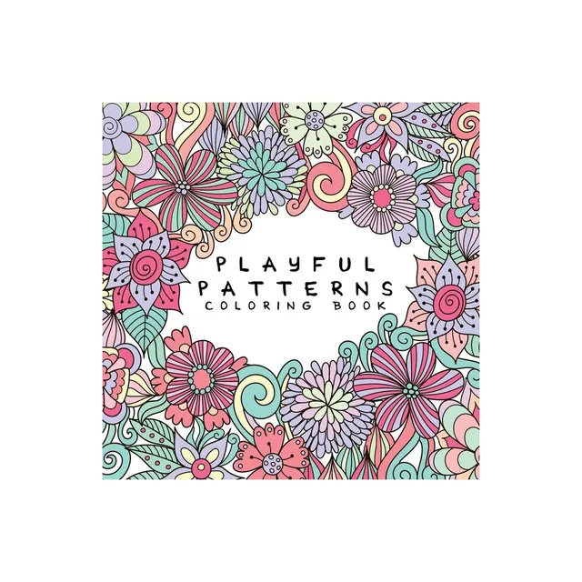 Playful Patterns Coloring Book - (coloring Books For Kids) By Back To  School Essentials (paperback) : Target