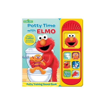 Sesame Street Potty Time with Elmo Sound Book - by Kelli Kaufmann (Board Book)