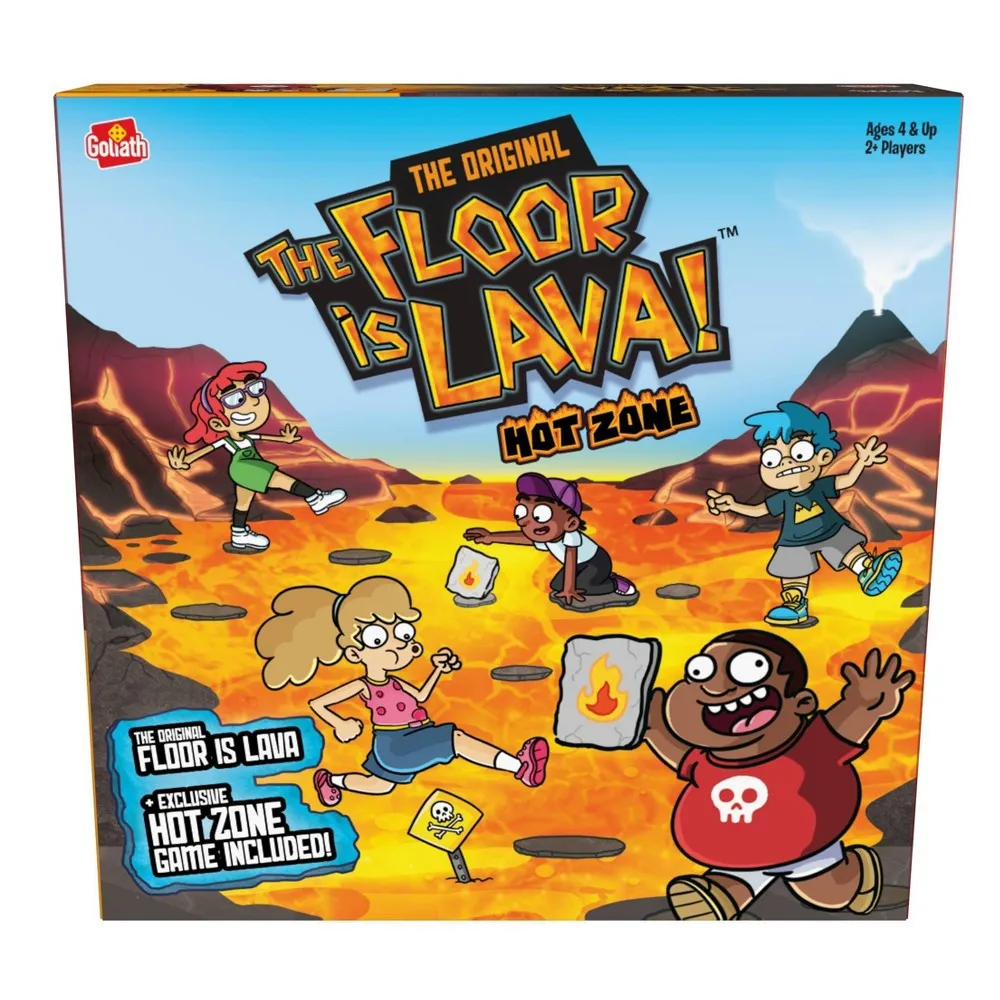 Goliath The Floor is Lava Hot Zone Board Game | The Market Place