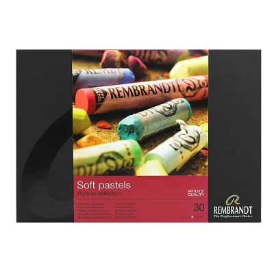 Soft Pastels Full Size Portrait Colors 30ct - Rembrandt