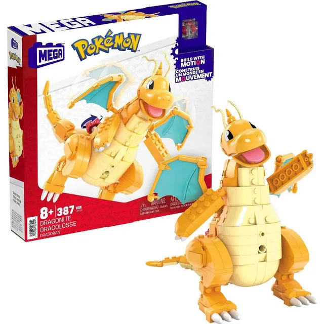 MEGA Pokemon Building Toy Kit Bulbasaur Set with 3 Action Figures