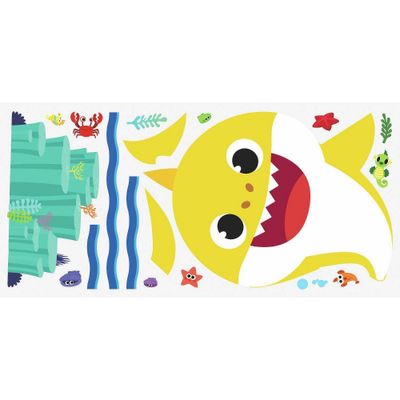 Baby Shark Peel and Stick Giant Kids Wall Decals - RoomMates