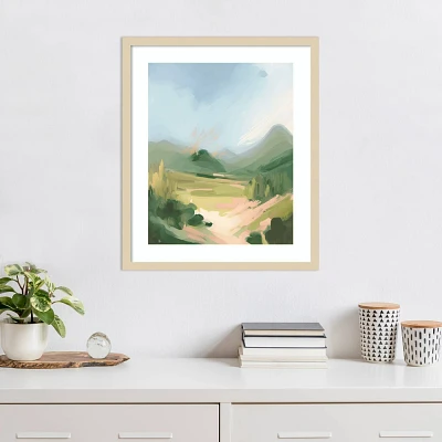 Amanti Art Whispers in The Wind I by Andrea Haase Wood Framed Wall Art Print