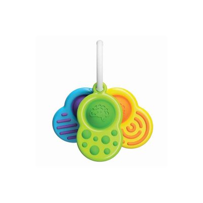 Fat Brain Toys Dimpl Clutch Sensory Toy on a Key Ring