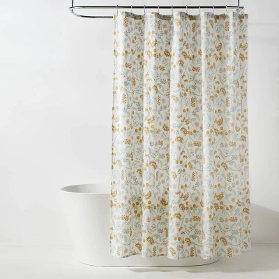 Fabric Floral Shower Curtain - Room Essentials