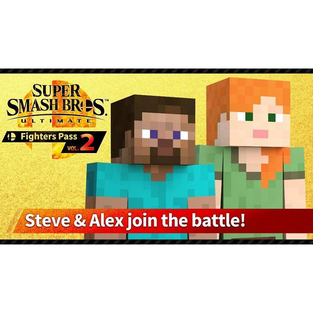 Nintendo Super Smash Bros. Ultimate: Challenger Pack Steve & Alex - Nintendo  Switch (Digital) | Connecticut Post Mall