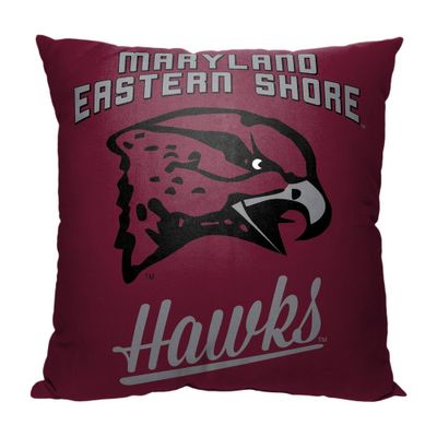 18 x 18 NCAA Maryland Eastern Shore Hawks Alumni Pillow