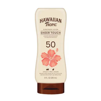 Hawaiian Tropic Sheer Touch Ultra Radiance Lotion Sunscreen - SPF 50 - 8oz