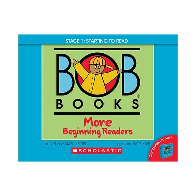 Bob Books - More Beginning Readers Hardcover Bind-Up Phonics, Ages 4 and Up, Kindergarten (Stage 1: Starting to Read) - by Lynn Maslen Kertell