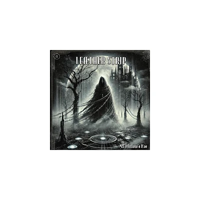 Leather Strip - All Hallows Eve - Silver (Colored Vinyl Silver)