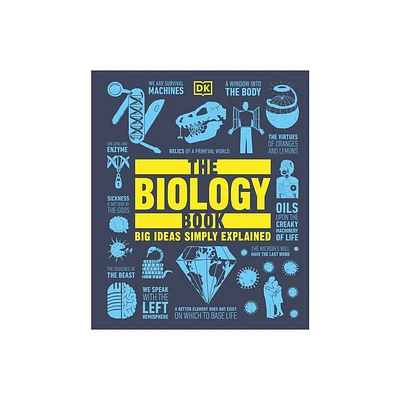 The Biology Book - (DK Big Ideas) by DK (Hardcover)