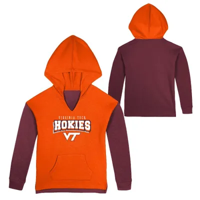 NCAA Virginia Tech Hokies Girls Hooded Sweatshirt