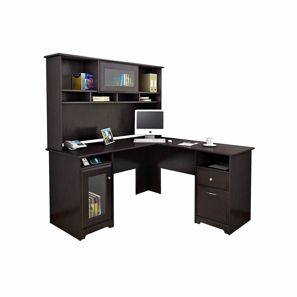 target computer desk with hutch