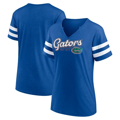 NCAA Florida Gators Womens V-Neck Notch T-hirt