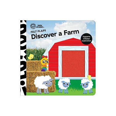 Baby Einstein Discover a Farm Felt Flaps (Board Book)