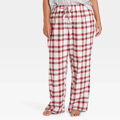 Women Tartan Flannel Pajama Pant