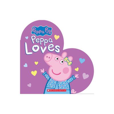 Peppa Loves (Peppa Pig) - by Anita Sheih (Board Book)