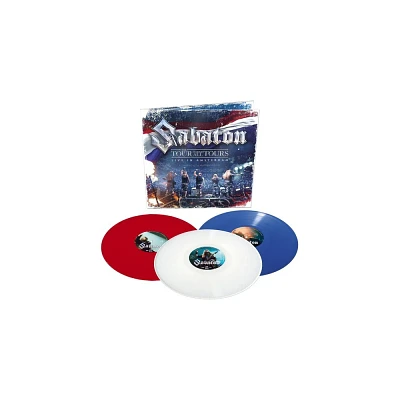 Sabaton - The Tour to End All Tours - Live in Amsterdam (Colored Vinyl Gatefold LP Jacket Red White Blue)