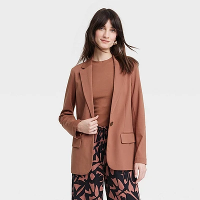 Women Ponte Blazer