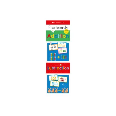 Addition & Subtraction Flashcard Pack: Scholastic Early Learners (Flashcards) - (Hardcover)