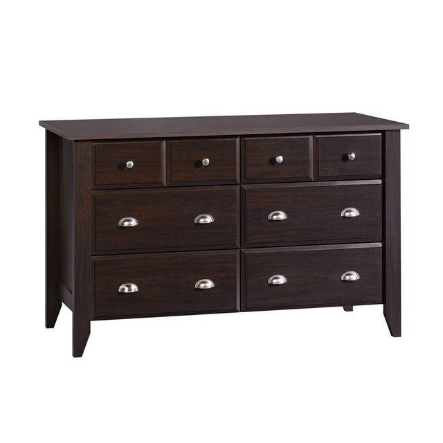 Shoal Creek Dresser - Sauder: 6-Drawer Storage