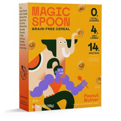 Magic Spoon Peanut Butter Keto and Grain-Free Cereal - 7oz