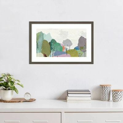 Amanti Art Mystic Horizons by Allison Pearce Wood Framed Wall Art Print