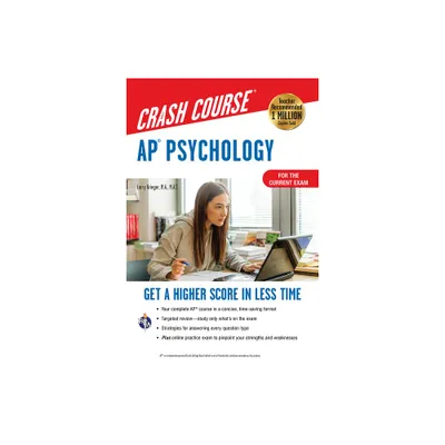 Ap(r) Psychology Crash Course, Book + Online - (Advanced Placement (AP) Crash Course) 3rd Edition by Larry Krieger (Paperback)