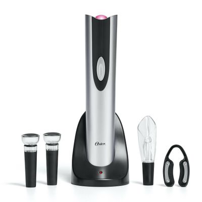 Oster Cordless Rechargeable Electric Wine Opener Wine Kit