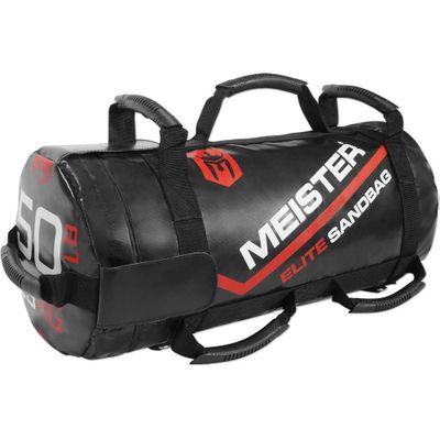 Meister Elite Fitness Sandbag with removable Kettlebells - 50lbs