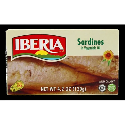 Iberia Sardines In Oil 4.2oz