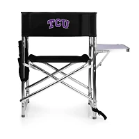 NCAA TCU Horned Frogs Portable Camp Chair with Side Table