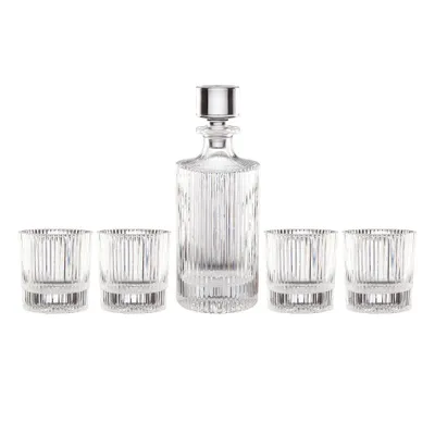 Oneida 5pc 10oz Wallingford Whiskey Cocktail Glass Set