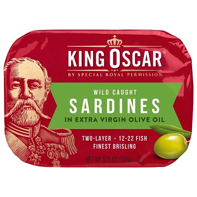 King Oscar Sardines in Olive Oil - 3.75oz