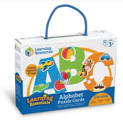 Learning Resources Alphabet Puzzle Cards 52pc