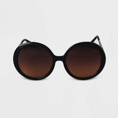 Womens Oversized Round Sunglasses