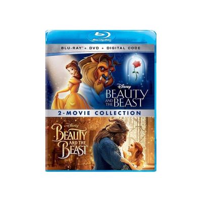 Beauty & The Beast Animated + Live Action: 2-Movie collection (Blu-ray + DVD + Digital)