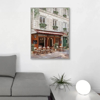 Masterpiece Art Gallery 30x40 Parisian Bistro II Wall Art