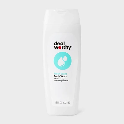 Body Wash - Fresh - 18oz - Dealworthy