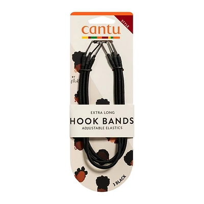 Cantu Hook Elastic Headbands - 3ct