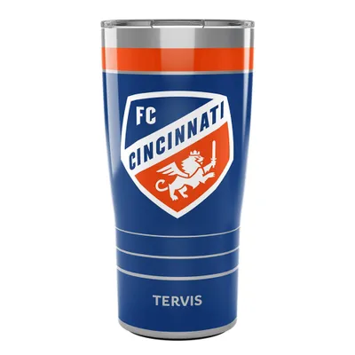 MLS FC Cincinnati 20oz MVP Stripe Stainless Steel Tumbler